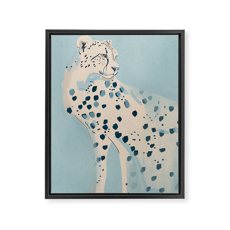 Cheetah 14 Framed Canvas Print Gallery Image 6