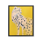 Cheetah 15 Framed Canvas Print Gallery Image 6