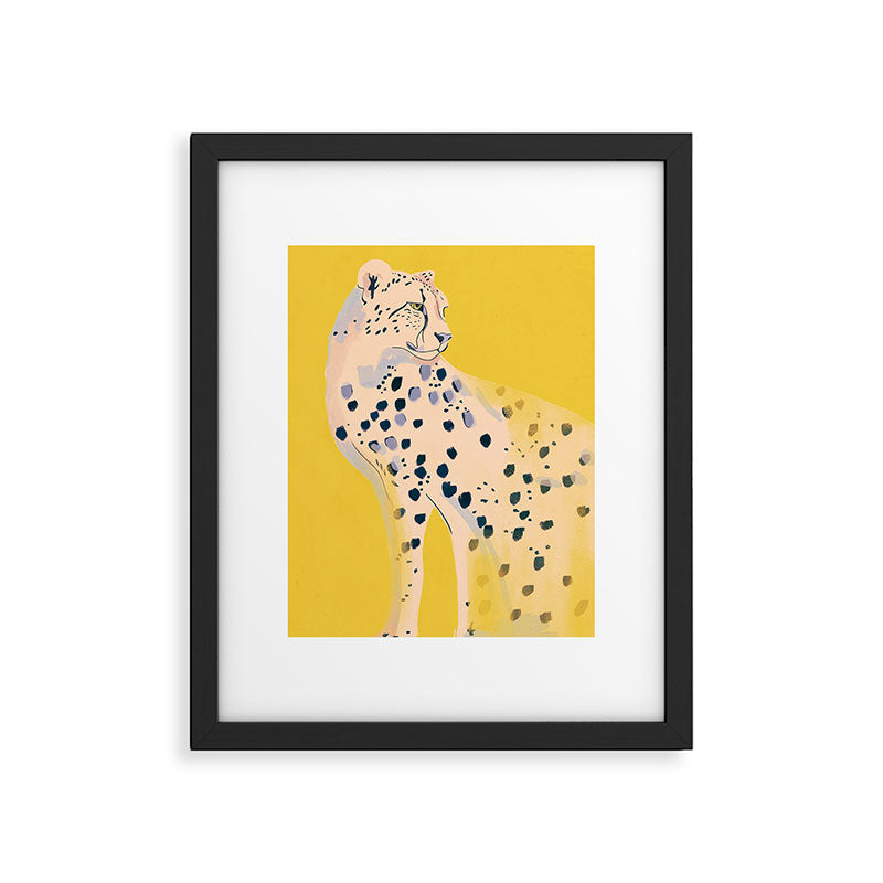Cheetah 15 Framed Art Print Gallery Image 5