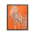 Cheetah 16 Framed Canvas Print Gallery Image 6