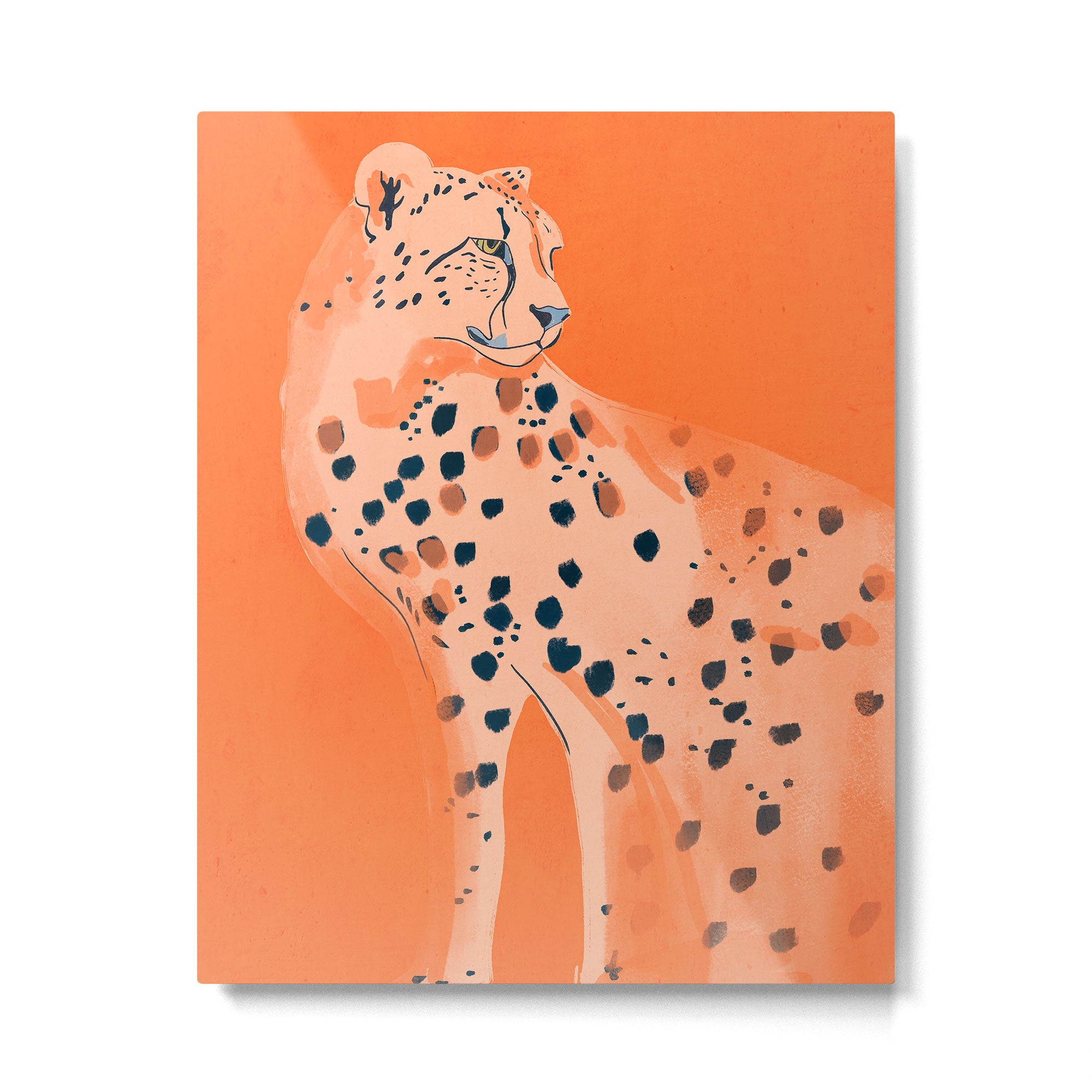 Cheetah 16 Metal Print Gallery Image 4
