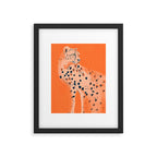 Cheetah 16 Framed Art Print Gallery Image 5