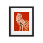 Cheetah 17 Framed Art Print Gallery Image 5