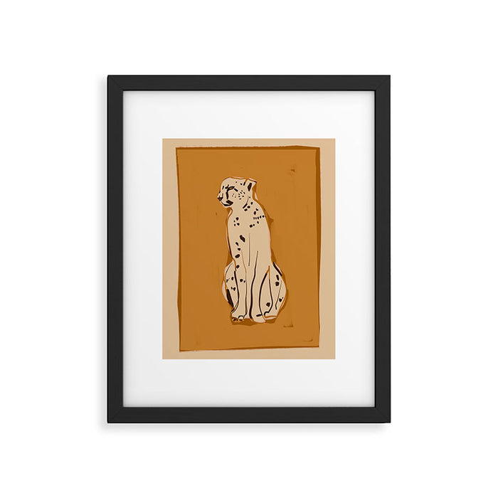 Cheetah 9 Framed Art Print Gallery Image 1