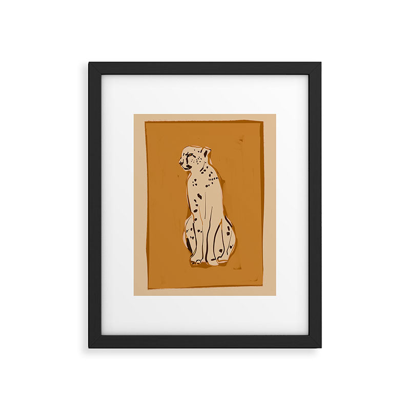 Cheetah 9 Framed Art Print Gallery Image 4