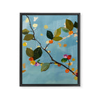 Cherry Fruit Branch I Framed Canvas Print Gallery Image 6