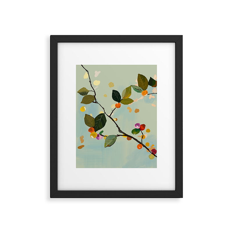 Cherry Fruit Branch II Framed Art Print Gallery Image 5