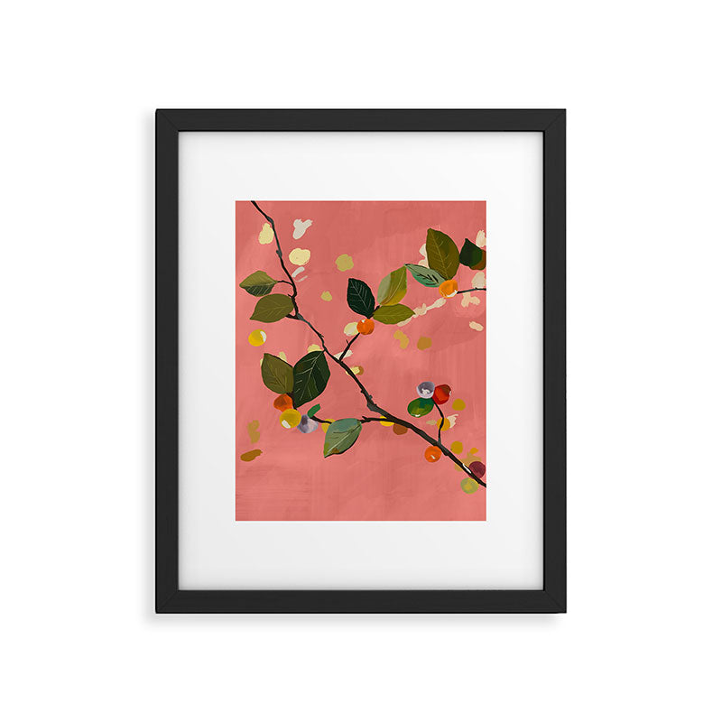 Cherry Fruit Branch III Framed Art Print Gallery Image 5
