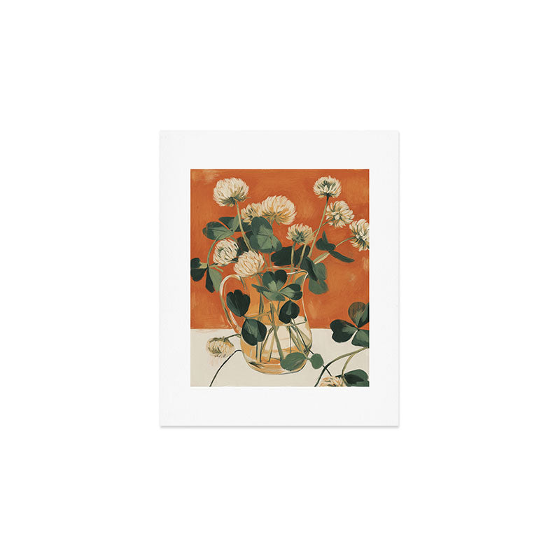 Clover Still Life Art Print Gallery Image 1
