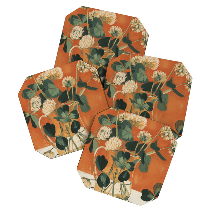 Clover Still Life Coaster Gallery Image 1