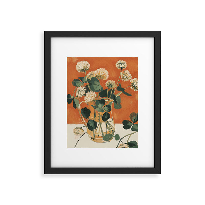 Clover Still Life Framed Art Print Gallery Image 5