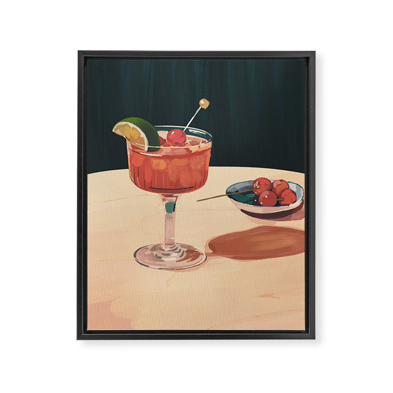 Cocktail 2 Framed Canvas Print Gallery Image 6
