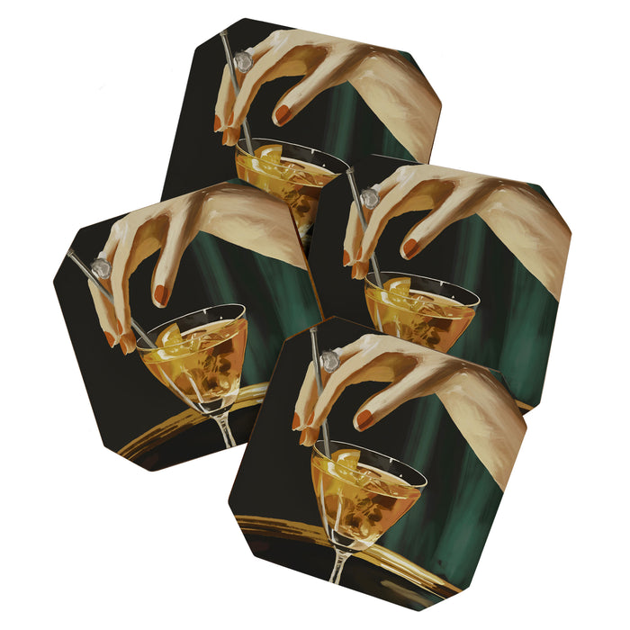 Cocktail 3 Coaster Gallery Image 1