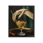 Cocktail 3 Framed Canvas Print Gallery Image 6