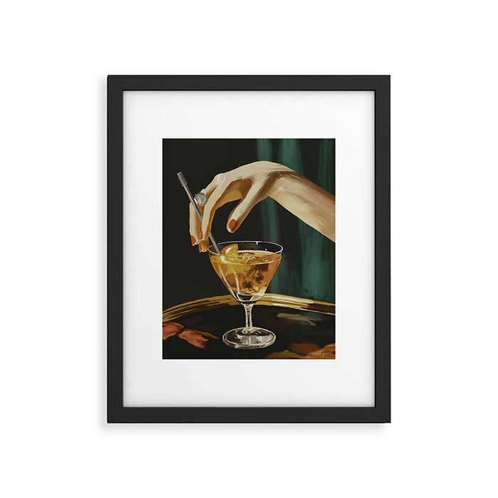 Cocktail 3 Framed Art Print Gallery Image 1