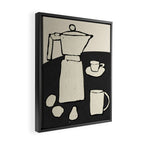 Coffee Time 2 Framed Canvas Print Gallery Image 2