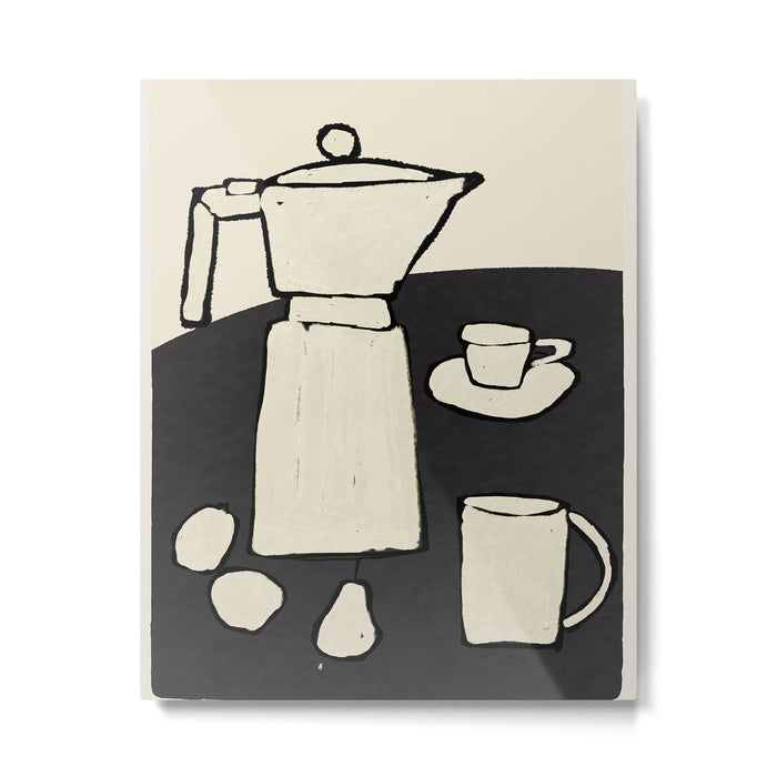 Coffee Time 2 Metal Print Gallery Image 1