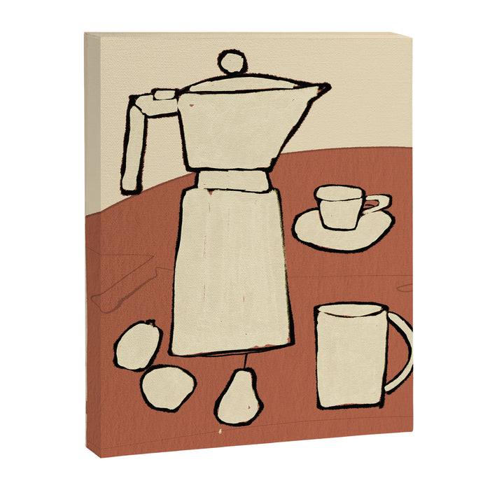 Coffee Time Canvas Print Gallery Image 1