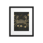 Crab with Daisies Framed Art Print Gallery Image 6