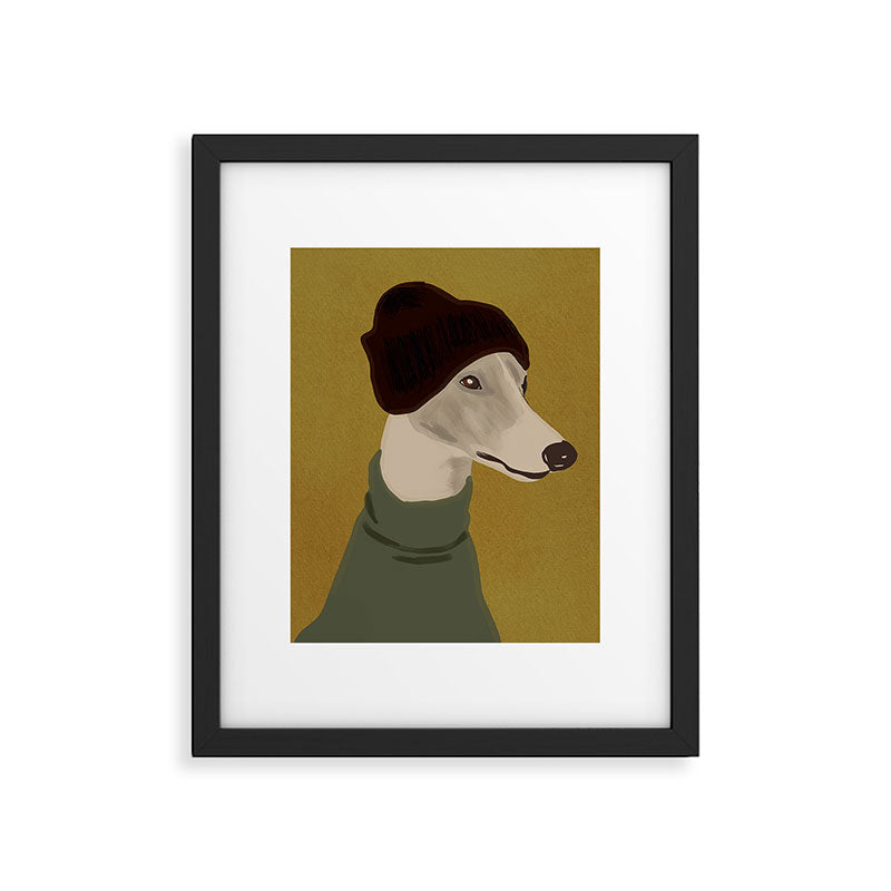 Dog Portrait 4 Framed Art Print Gallery Image 5