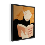 Donât Judge a Book By Its Cover 2 Framed Canvas Print Gallery Image 2