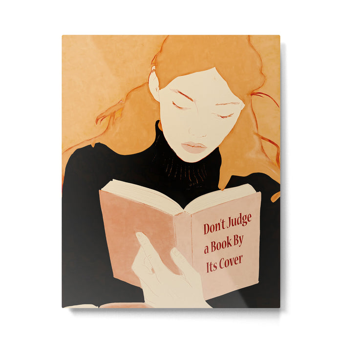 Donât Judge a Book By Its Cover 2 Metal Print Gallery Image 1