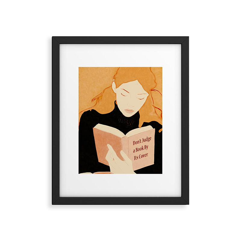 Donât Judge a Book By Its Cover 2 Framed Art Print Gallery Image 5