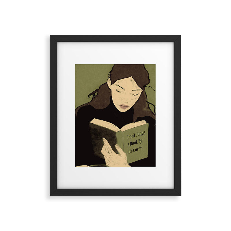 Donât Judge a Book By Its Cover 4 Framed Art Print Gallery Image 5