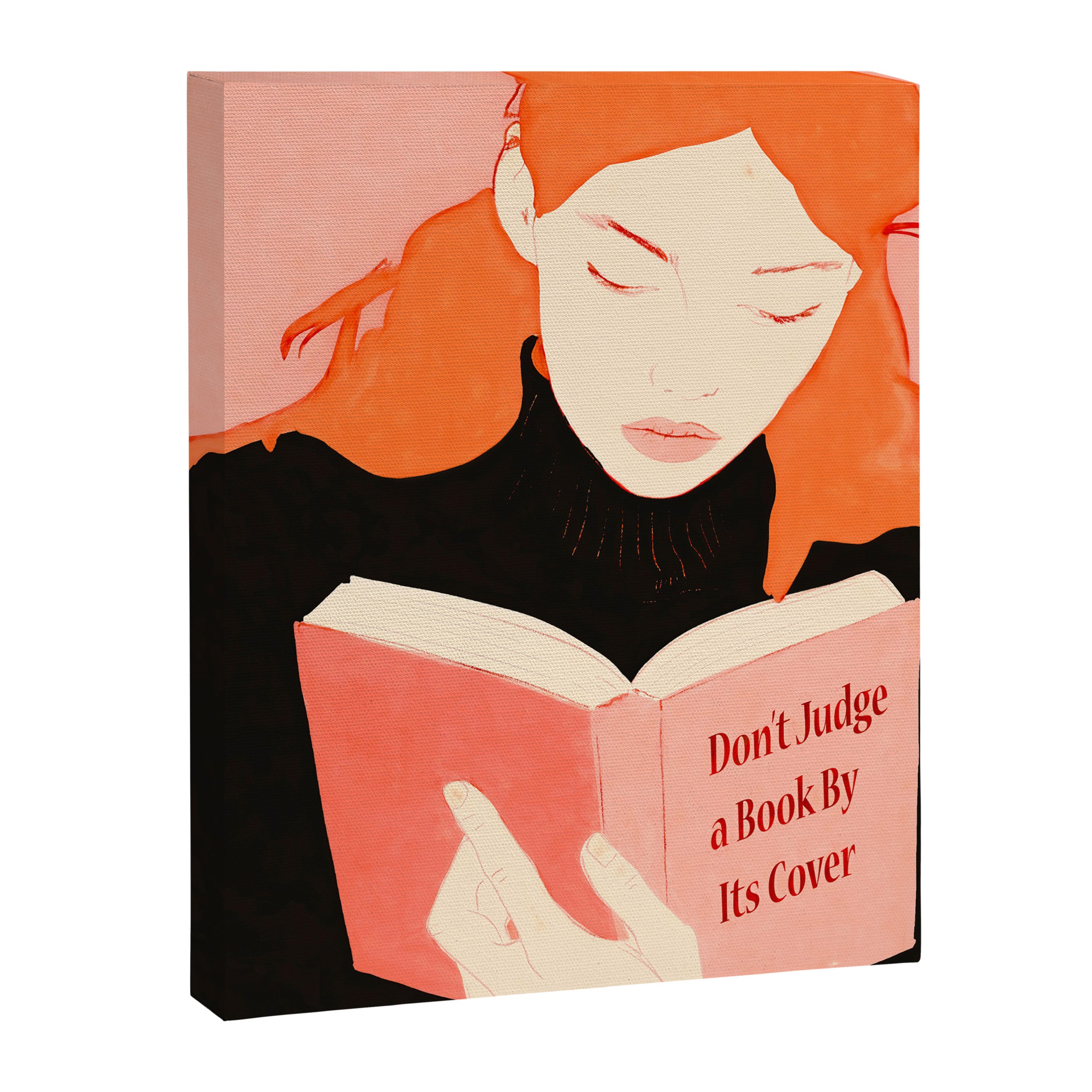 Donât Judge a Book By Its Cover Canvas Print Gallery Image 6
