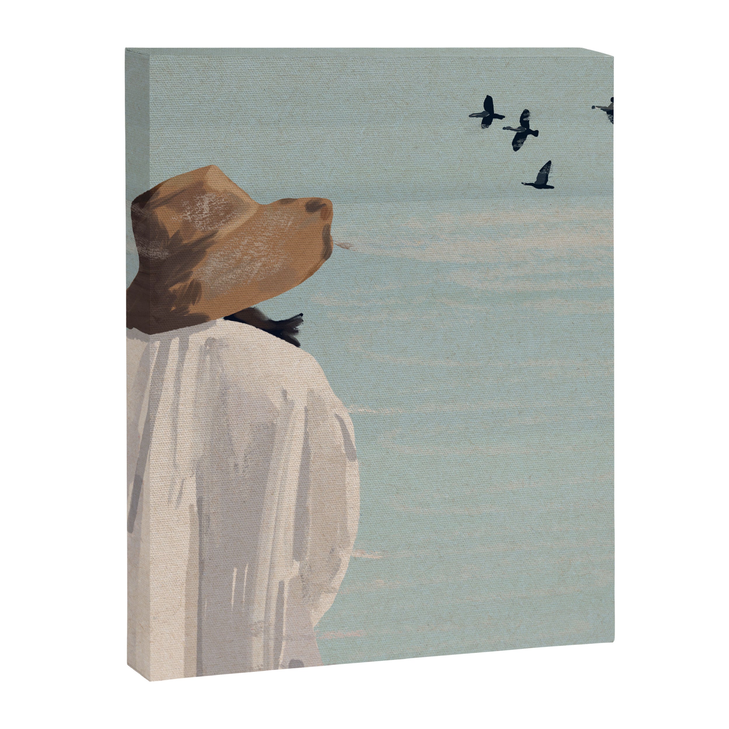 Dreaming by the Sea Canvas Print Gallery Image 8