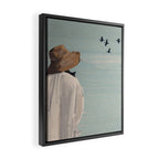 Dreaming by the Sea Framed Canvas Print Gallery Image 2