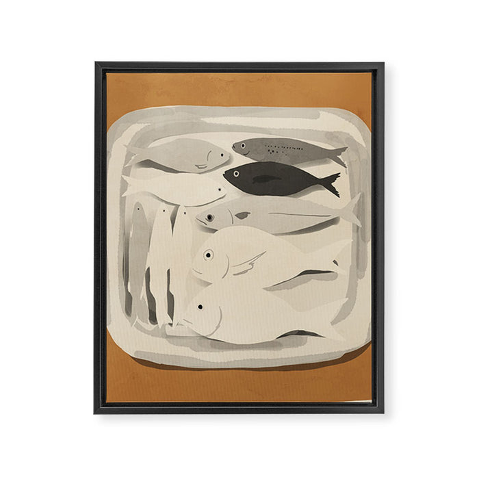 Fish 2 Framed Canvas Print Gallery Image 1