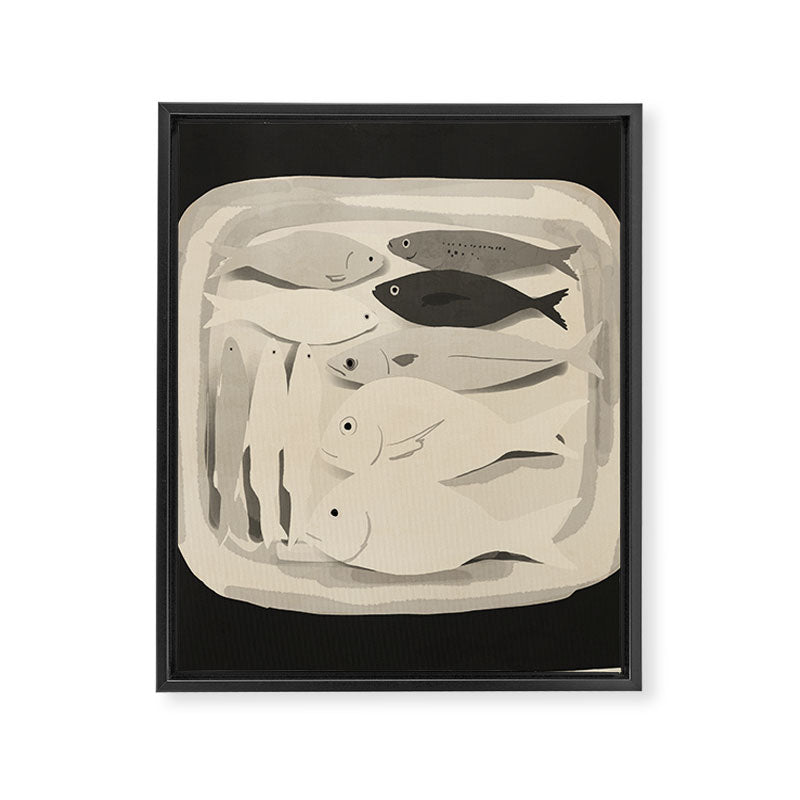 Fish Framed Canvas Print Gallery Image 8