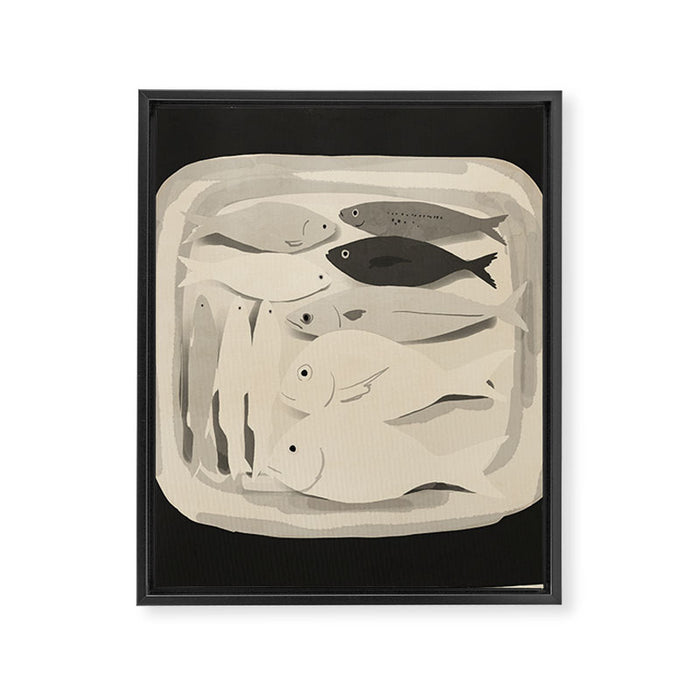 Fish Framed Canvas Print Gallery Image 1