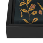 Floral Cheetah Framed Canvas Print Gallery Image 3