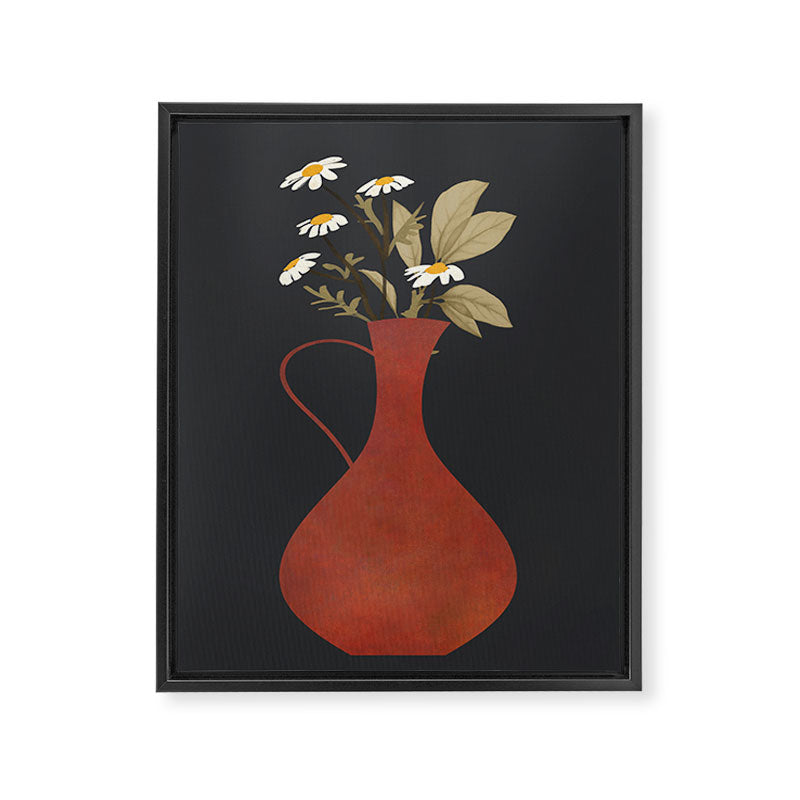 Flowers 10 Framed Canvas Print Gallery Image 6