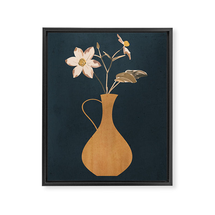 Flowers 16 Framed Canvas Print Gallery Image 1