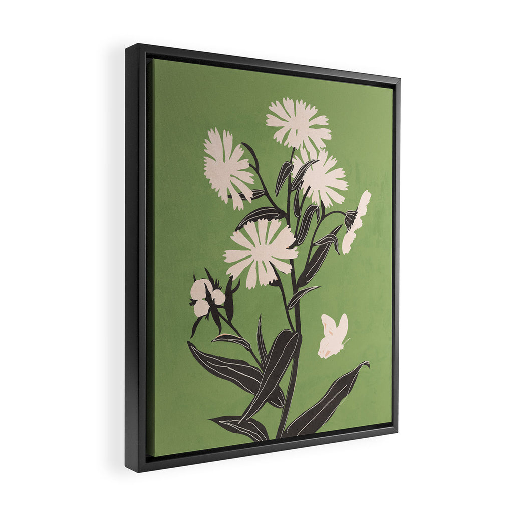 Flowers 21 Framed Canvas Print Gallery Image 2