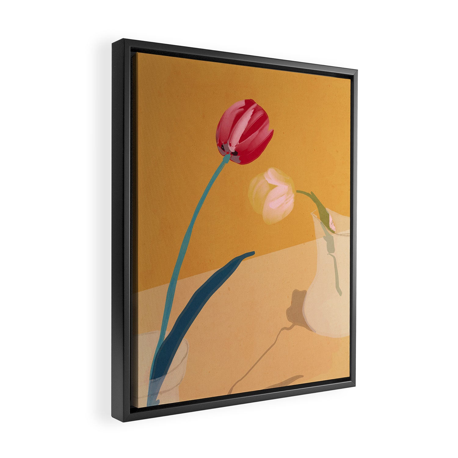 Flowers 28 Framed Canvas Print Gallery Image 2