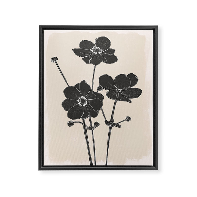 Flowers 3 Framed Canvas Print Gallery Image 6