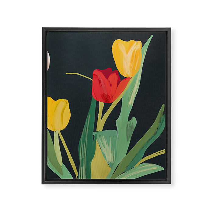 Flowers 32 Framed Canvas Print Gallery Image 1