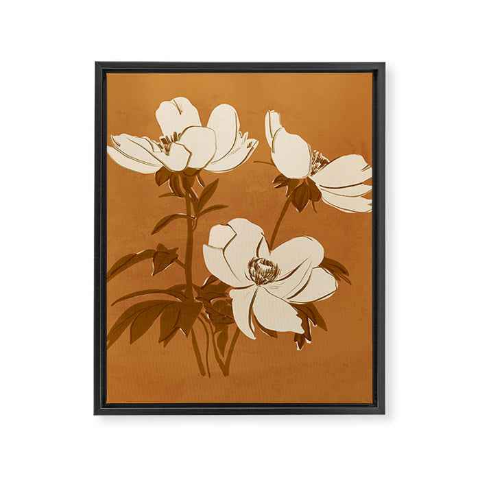 Flowers 60 Framed Canvas Print Gallery Image 1