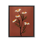 Flowers 8 Framed Canvas Print Gallery Image 6