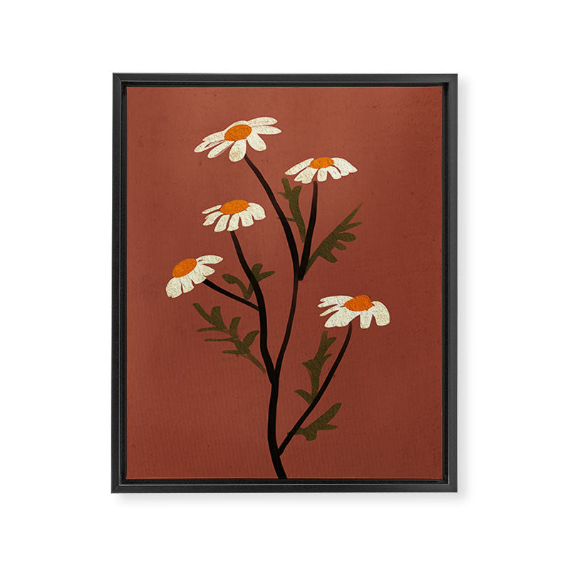 Flowers 8 Framed Canvas Print Gallery Image 6