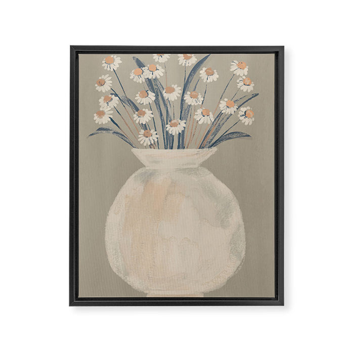Flowers In A Vase 16 Framed Canvas Print Gallery Image 1