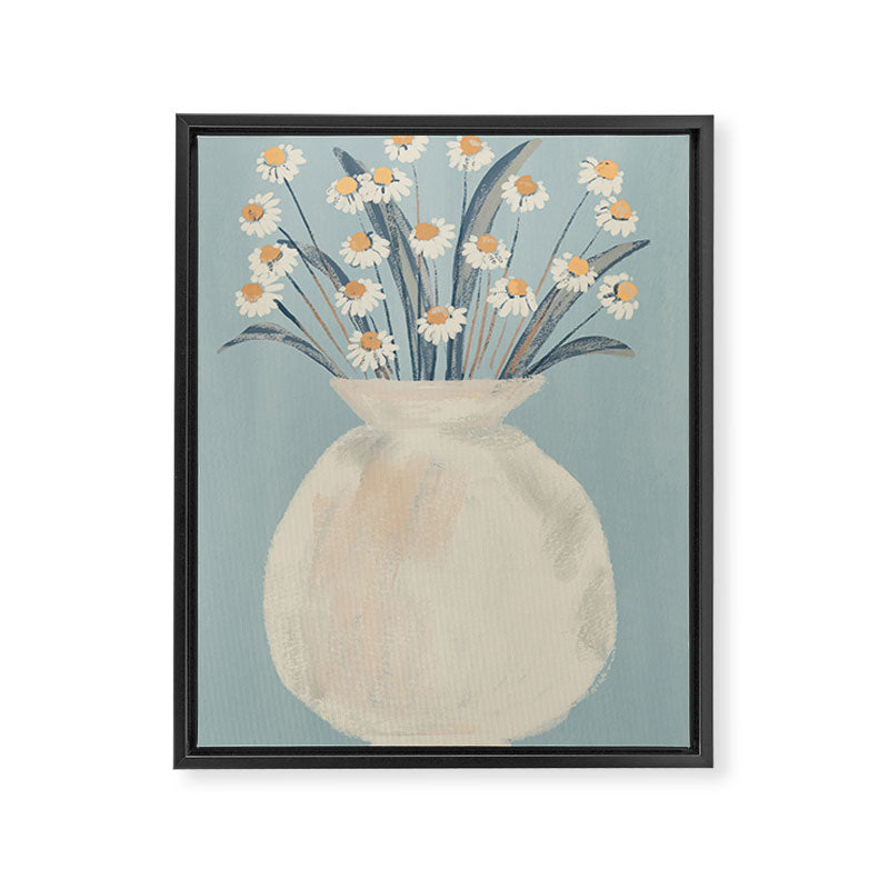 Flowers In A Vase 17 Framed Canvas Print Gallery Image 6