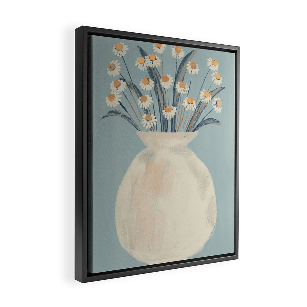 Flowers In A Vase 17 Framed Canvas Print Gallery Image 2
