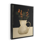 Flowers In A Vase 23 Framed Canvas Print Gallery Image 2