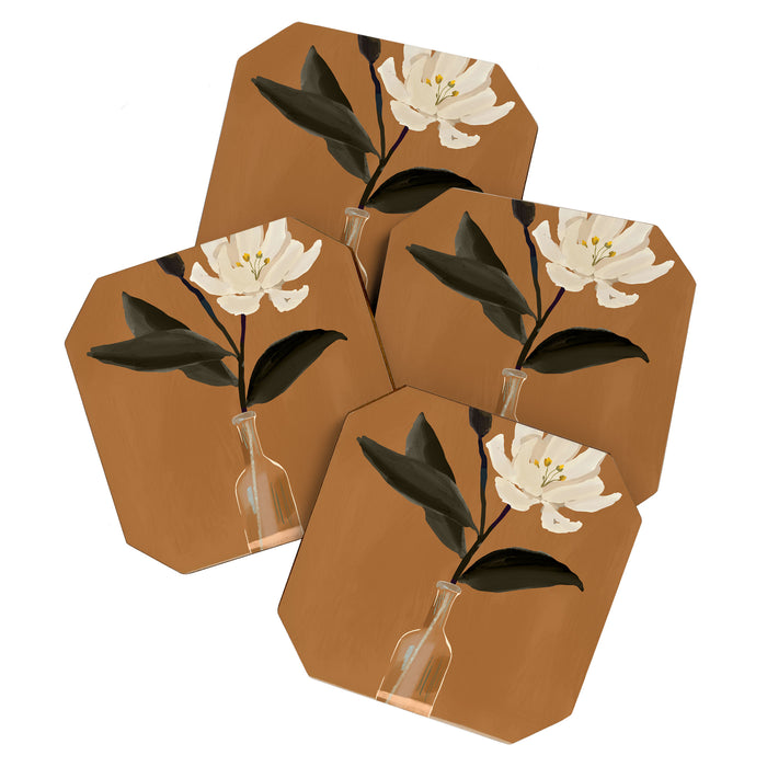 Flowers in Vase  Coaster Gallery Image 1