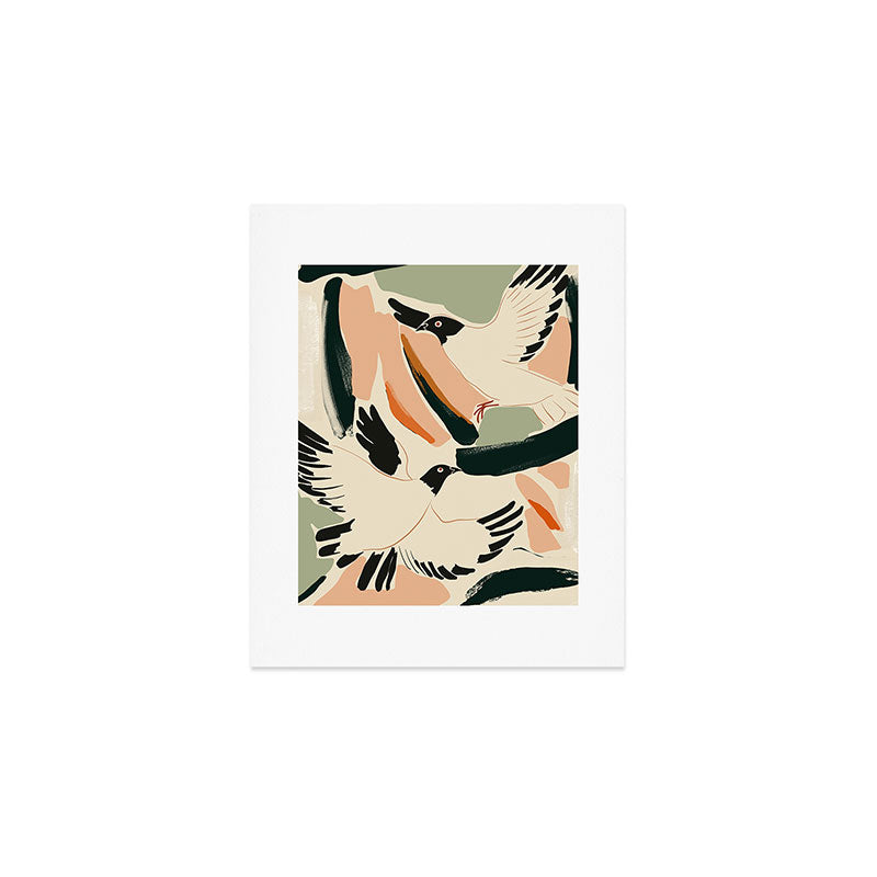 Flying Birds 2 Art Print Gallery Image 1